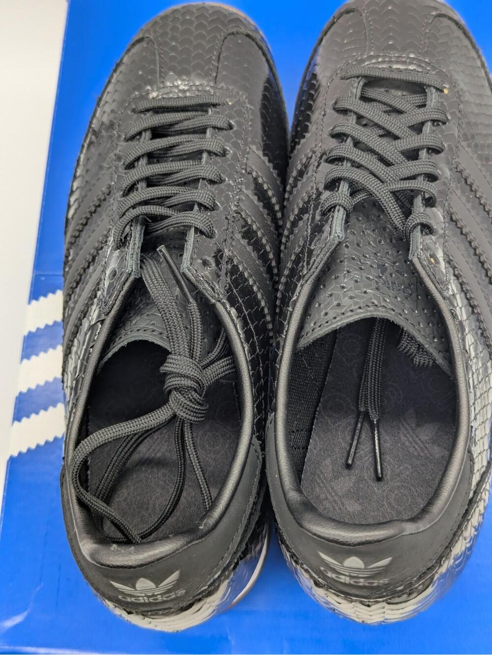 Adidas SL 72 OG W Black Snakeskin Sneakers IH9170 Women's Size 7 / Kids 6Y New - Picture 6 of 9